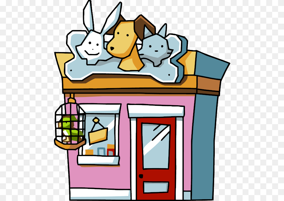 Pet Store Cartoon Clipart Pet Shop, Bus Stop, Closet, Cupboard, Furniture Png