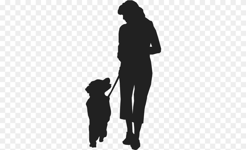 Pet Supplies Dog Walking Silhouettes, Adult, Male, Man, Person Png
