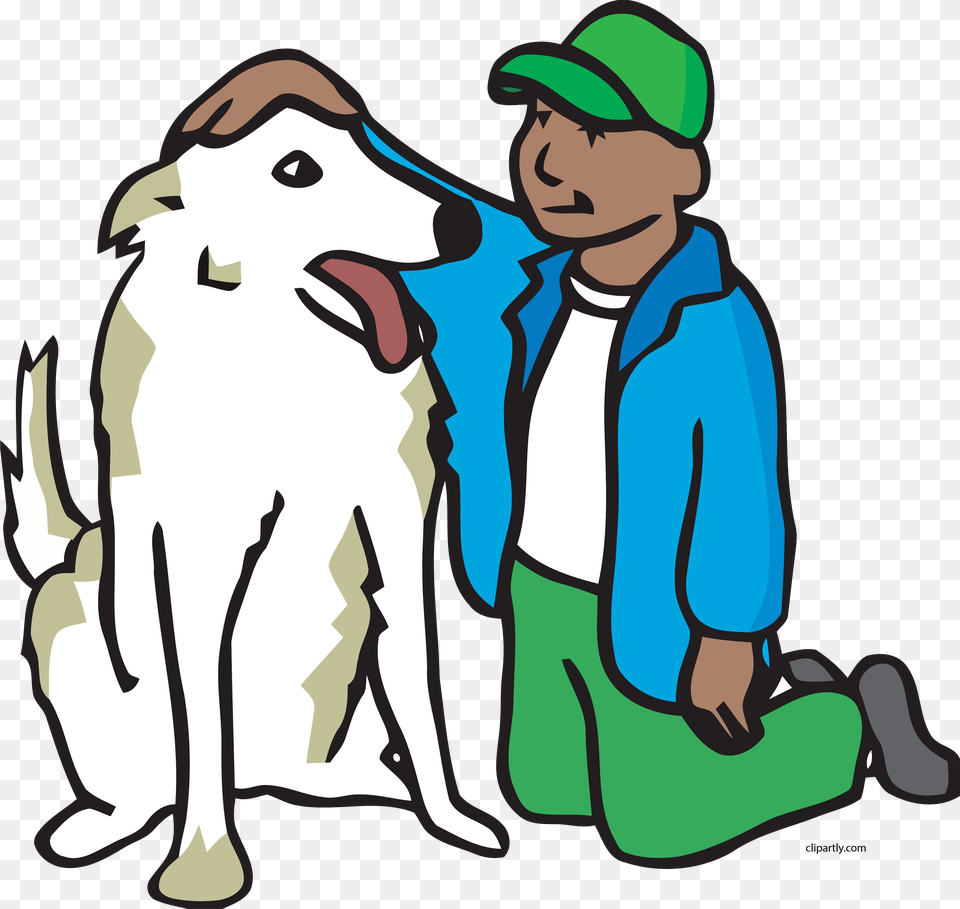 Pet The Dog Clipart, Person, Doctor, Animal, Mammal Png Image