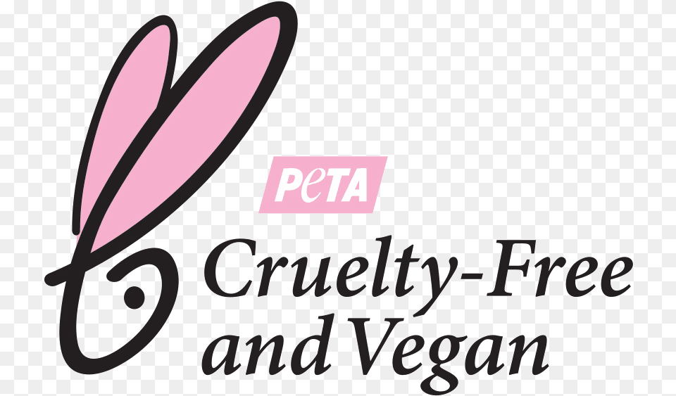 Peta Beauty Without Bunnies Logo Vegan Cruelty Free Symbol, Text, Blade, Dagger, Knife Png Image