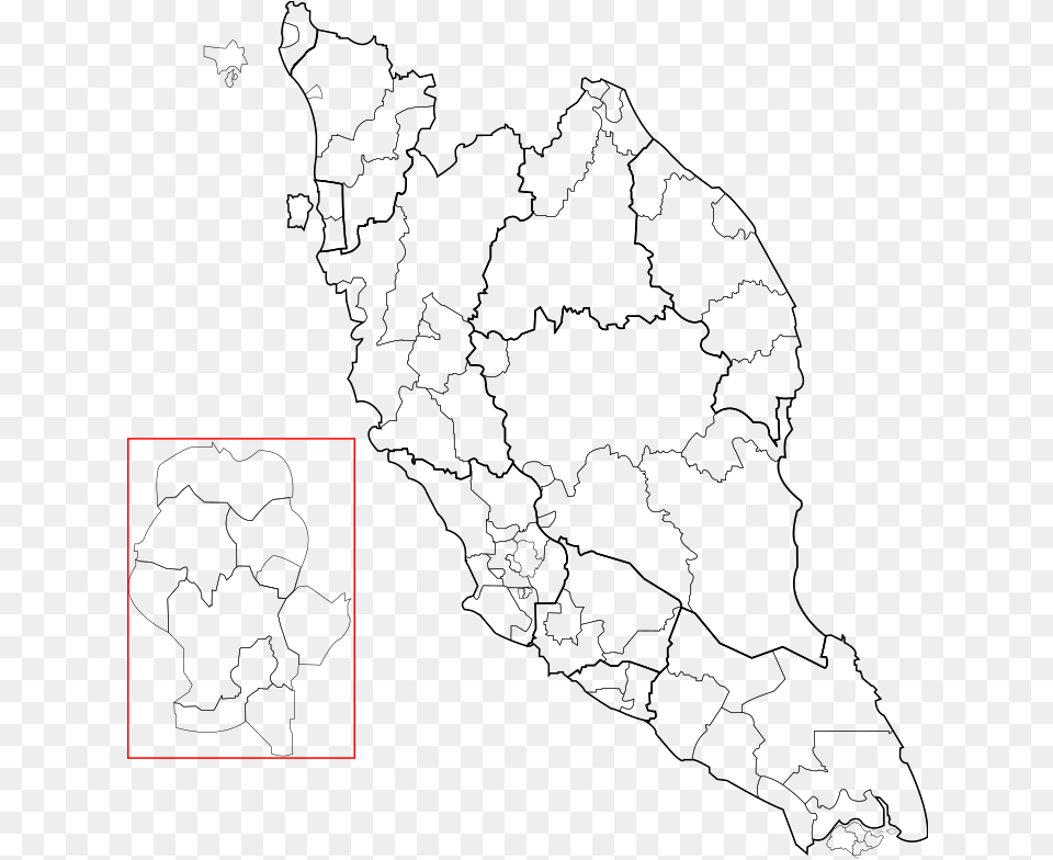 Peta Malaysia Kosong Png Image