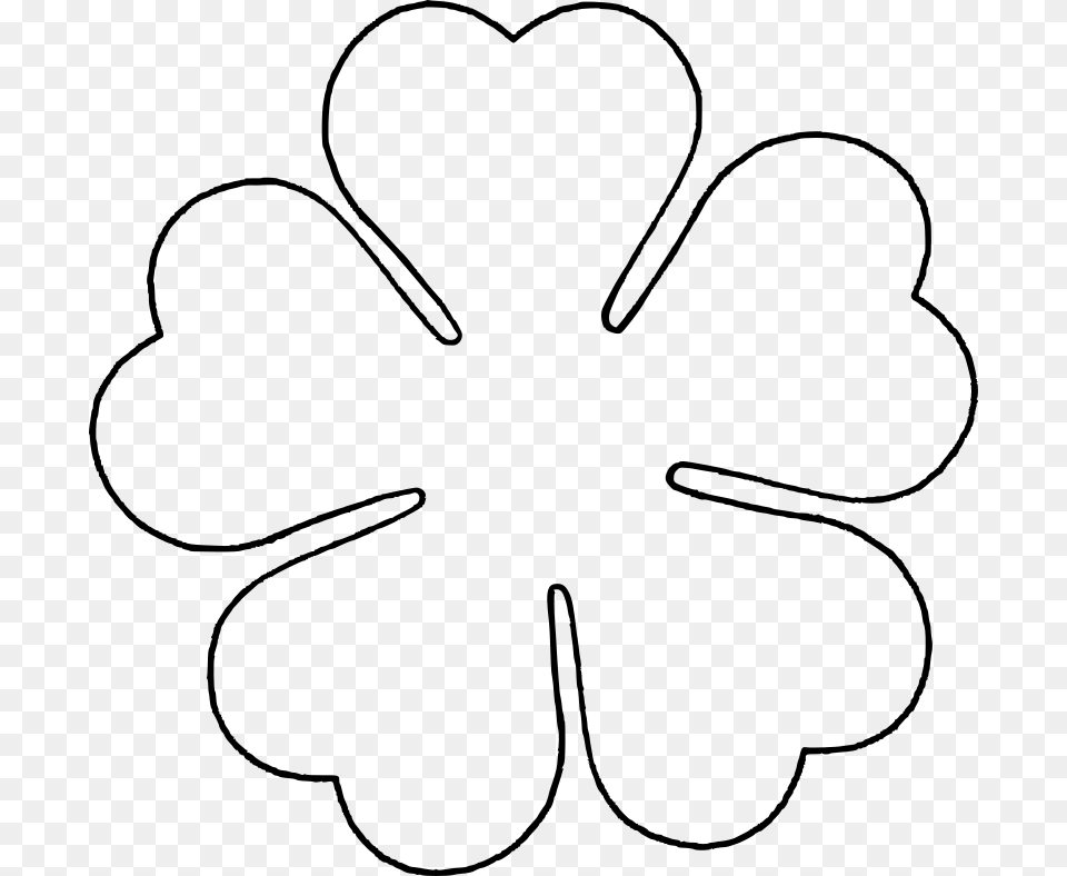 Petal Clipart Poppy Petal, Gray Free Png Download