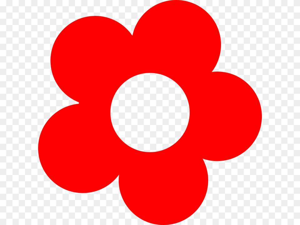 Petal Clipart Red Flower, Anemone, Plant, Daisy Free Png
