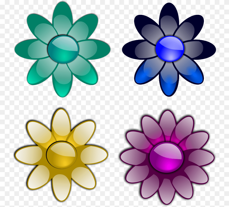 Petal Clipart Tiny Flower Flowers Clip Art, Plant, Daisy, Pattern, Graphics Png