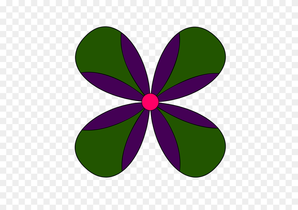 Petal Green Leaf Flowering Plant Line, Purple, Flower, Pattern, Art Free Transparent Png