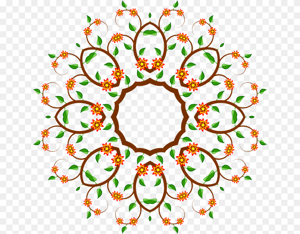 Petalfloraleaf Berbagai Motif Gambar Ornamen Dari Lingkaran, Art, Floral Design, Graphics, Pattern Free Png