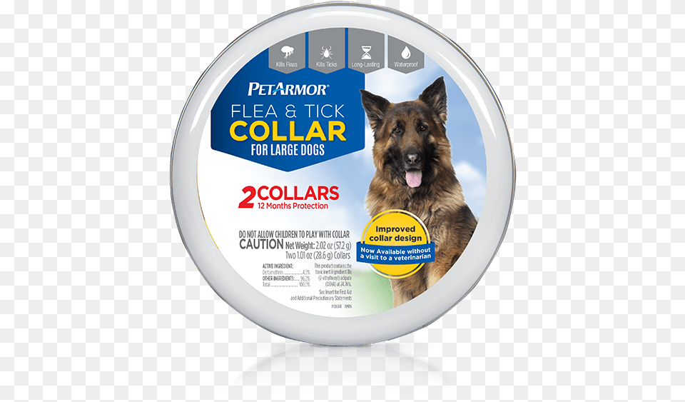 Petarmor Flea And Tick Collar For Large Dogs Petco Flea And Tick Collar, Animal, Canine, Dog, Mammal Png
