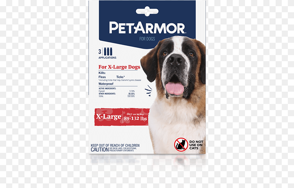 Petarmor Flea And Tick Treatment For Extra Large Dogs, Advertisement, Poster, Animal, Canine Free Png