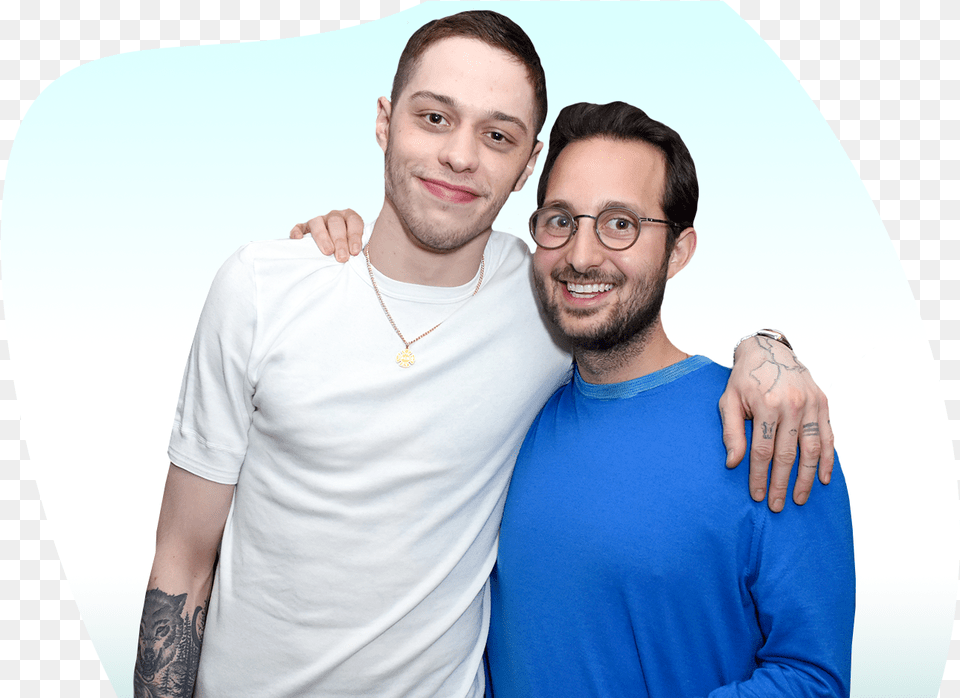 Pete Davidson And Jason Orley Fun, Long Sleeve, Photography, Hand, Finger Free Transparent Png