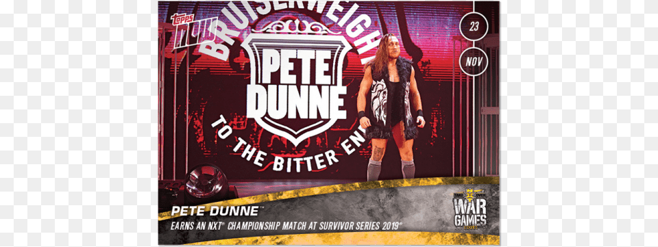 Pete Dunne Earns An Nxt Championship Match At 2019 Flyer, Advertisement, Poster, Adult, Female Png Image