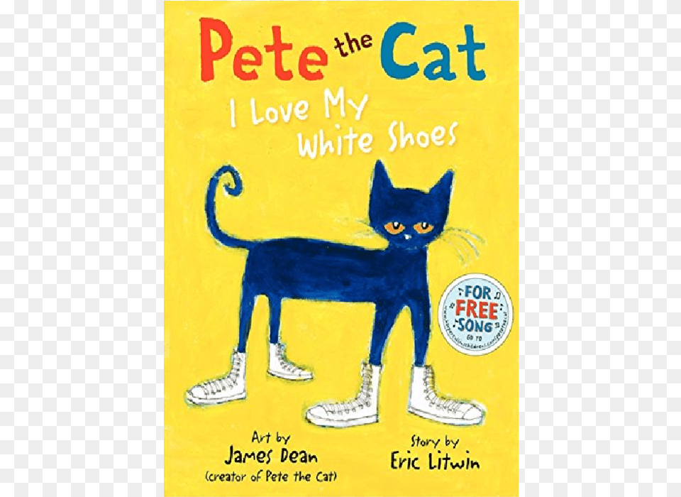 Pete The Cat, Book, Publication, Animal, Mammal Free Png Download
