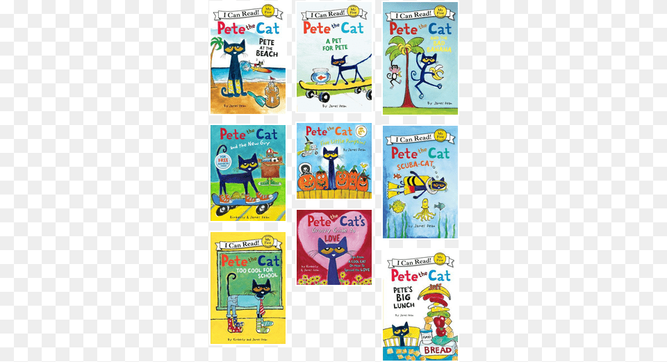 Pete The Cat And The New Guy, Book, Comics, Publication, Advertisement Free Png