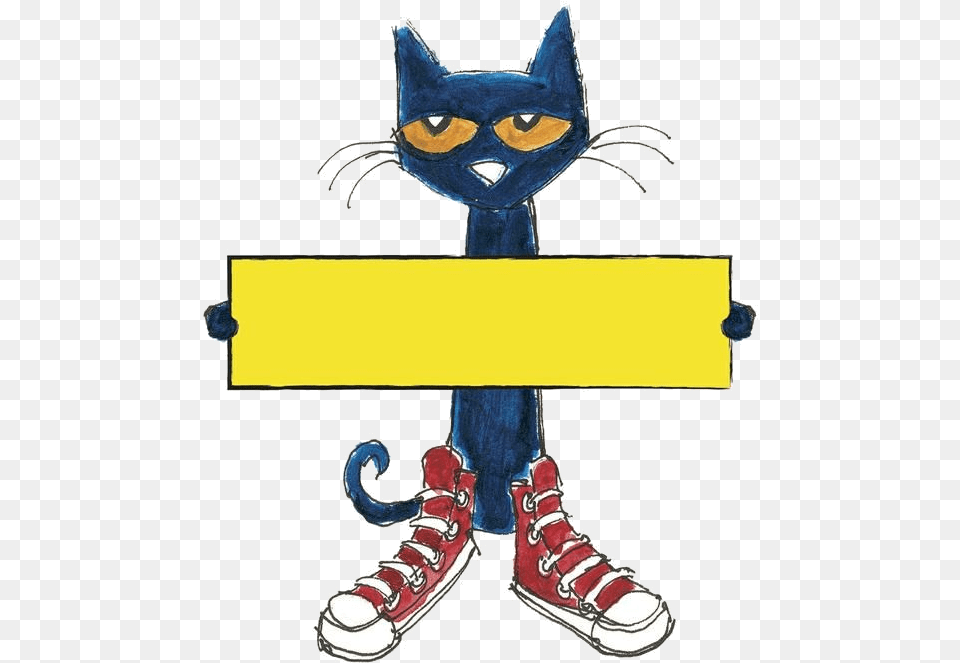 Pete The Cat Clipart Best On Transparent, Clothing, Footwear, Shoe, Sneaker Free Png Download
