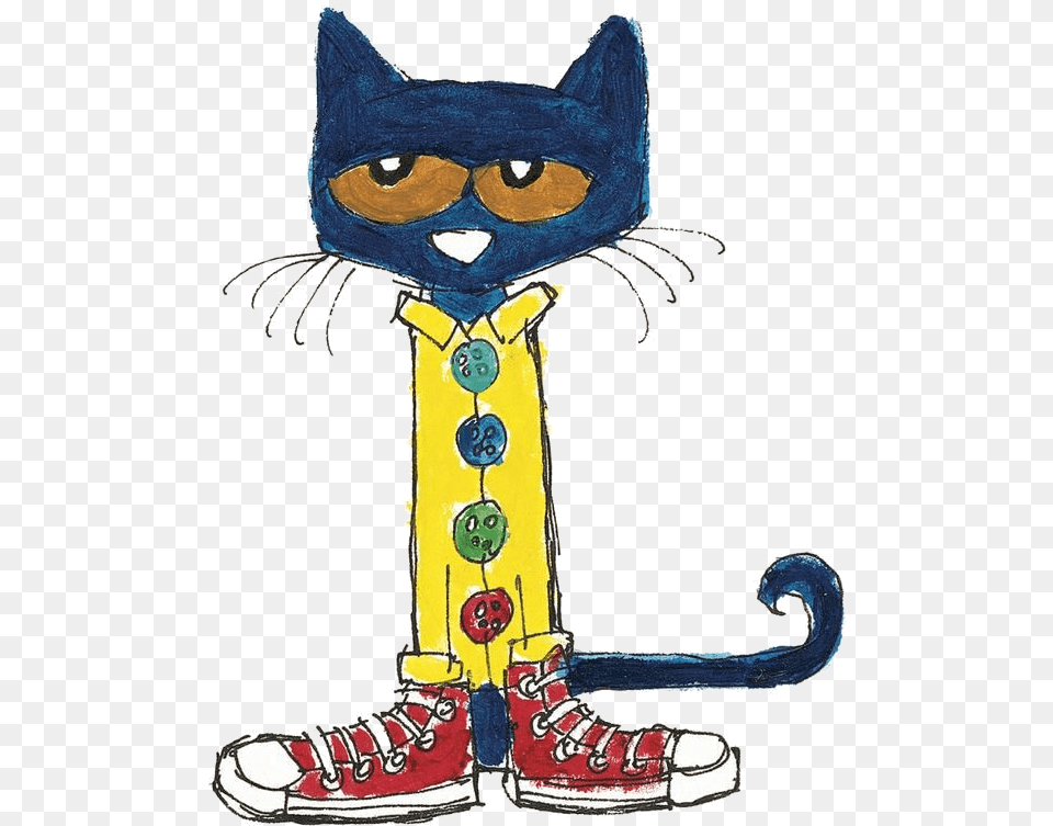 Pete The Cat Groovy Days Of School Bulletin Board Head Pete The Cat Clipart, Person, Animal, Pet, Mammal Free Png Download