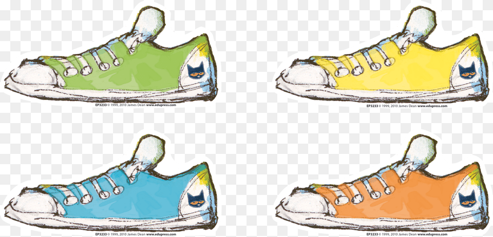 Pete The Cat Sneakers, Clothing, Footwear, Shoe, Sneaker Free Png Download