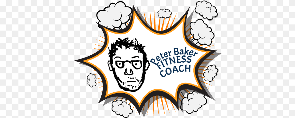 Peter Baker Comic Book Word Bubble, Logo, Sticker, Face, Head Free Png