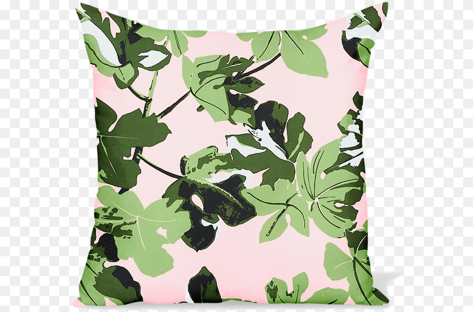 Peter Dunham Textiles Outdoor Fig Leaf In Original, Cushion, Home Decor, Pillow, Plant Free Transparent Png