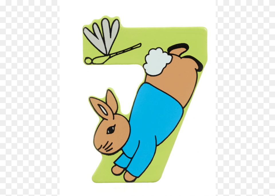 Peter Number Orange Tree Toys, Animal, Mammal, Rabbit, Cartoon Png Image