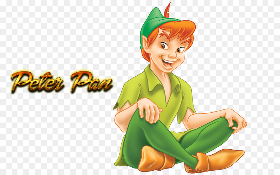 Peter Pan, Book, Comics, Publication, Baby Free Png Download