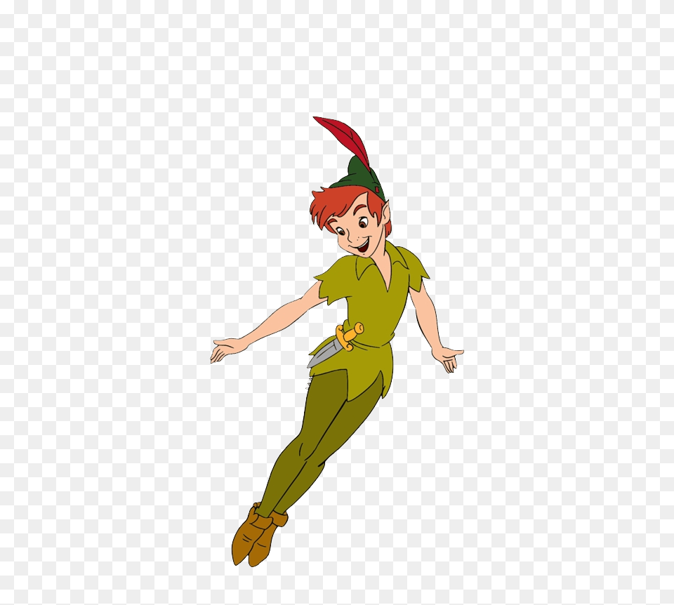 Peter Pan, Baby, Person, Cartoon, Face Free Png