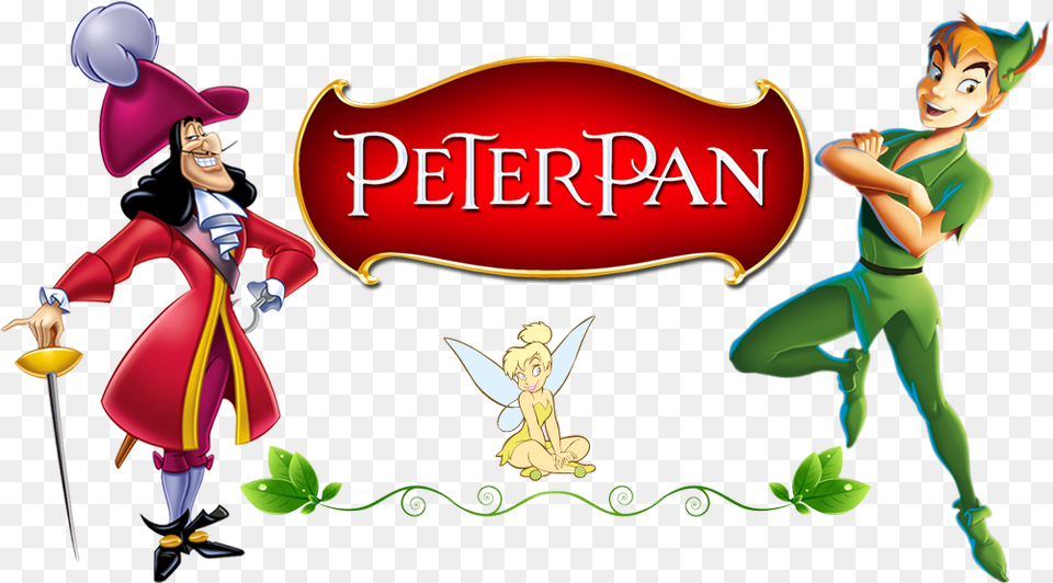 Peter Pan Captain Hook Cartoon Characters, Book, Publication, Comics, Baby Png