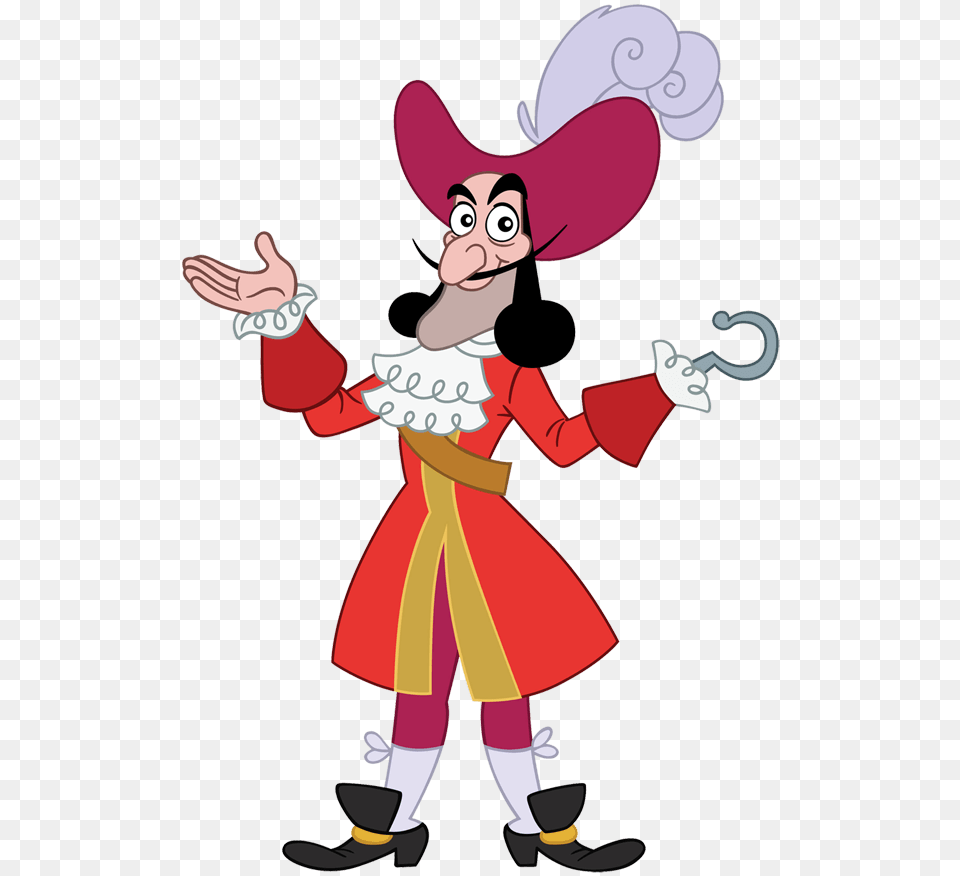 Peter Pan Captain Hook Clip Art Image, Cartoon, Baby, Person Free Png