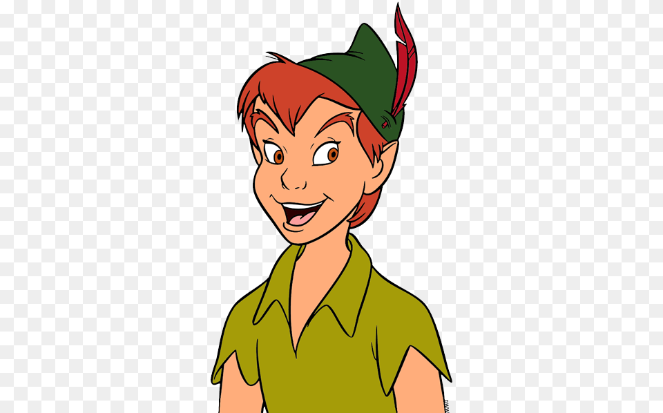 Peter Pan Clip Art Disney Clip Art Galore, Baby, Elf, Person, Face Free Png