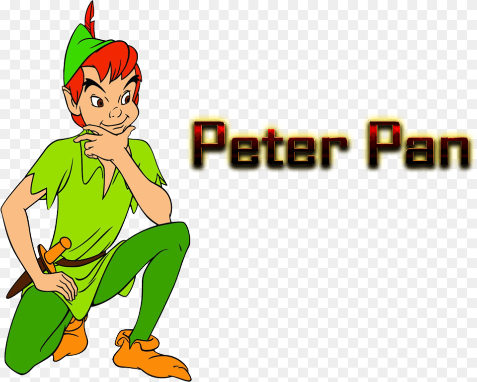 Peter Pan Download Peter Pan, Person, Face, Head, Book Free Transparent Png