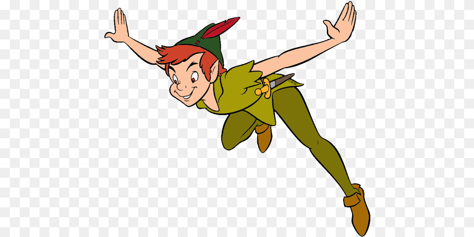 Peter Pan Jpg Black And White Files Peter Pan Transparent Background, Cartoon, Person, Face, Head Png Image
