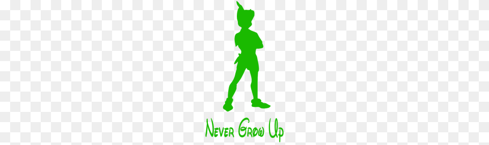 Peter Pan Never Grow Up, Green, Person, Alien, Elf Png Image