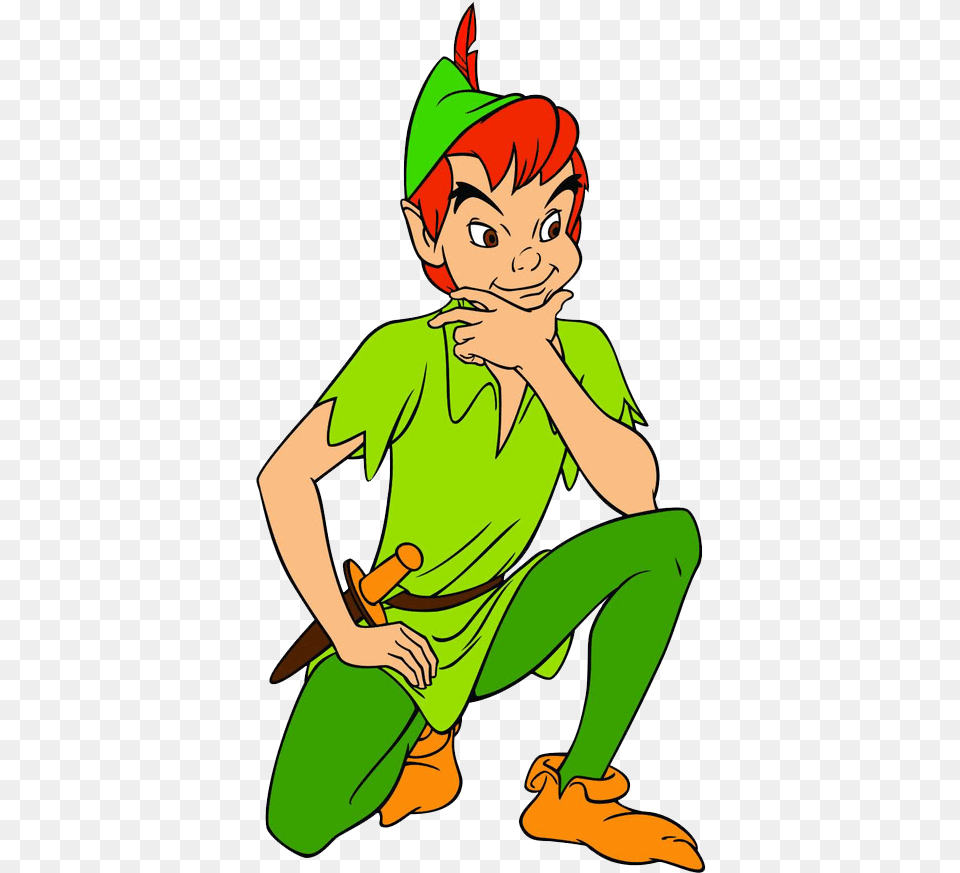 Peter Pan Peter And Wendy Tinker Bell Wendy Darling Peter Pan, Elf, Baby, Person, Face Free Transparent Png