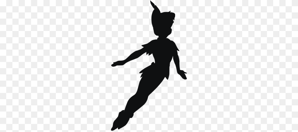Peter Pan Shadow, Silhouette, Boy, Child, Male Free Png Download