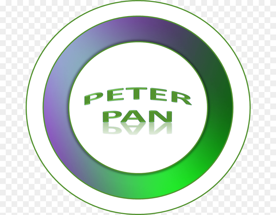 Peter Pan Toppers Or Printable Candy Bar Labels Circle, Logo, Green Free Png Download