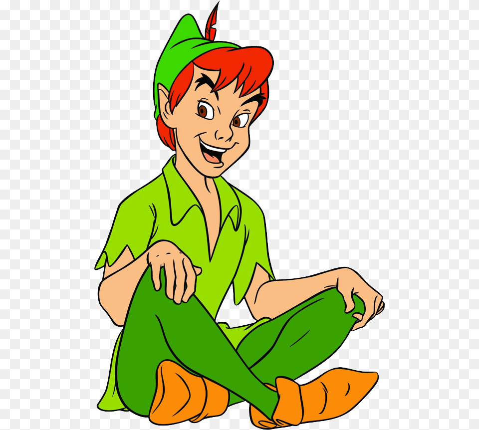 Peter Pan Transparent Background Peter Pan Clipart, Elf, Baby, Person, Face Free Png Download