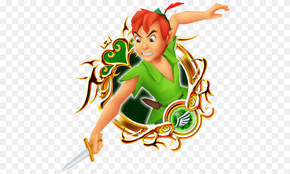 Peter Pan Mart Yuffie Kingdom Hearts, Baby, Person, Elf, Publication Free Transparent Png