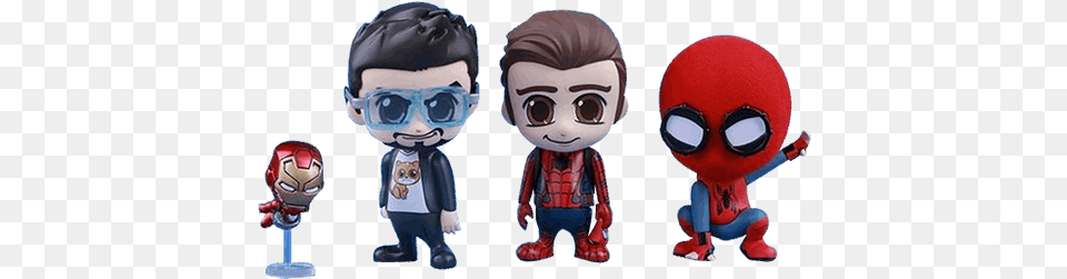 Peter Parker Tony Stark Plush, Toy, Alien, Baby, Person Free Png