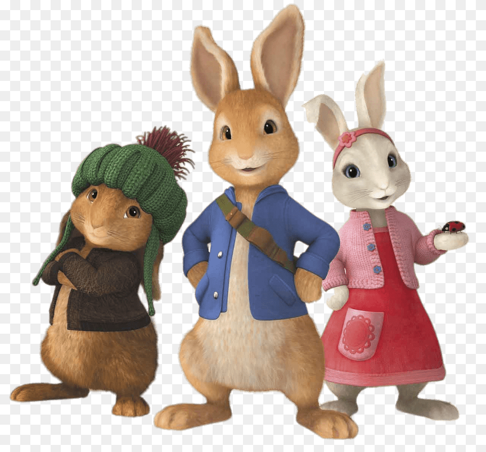Peter Rabbit And Friends, Plush, Toy, Face, Head Png Image