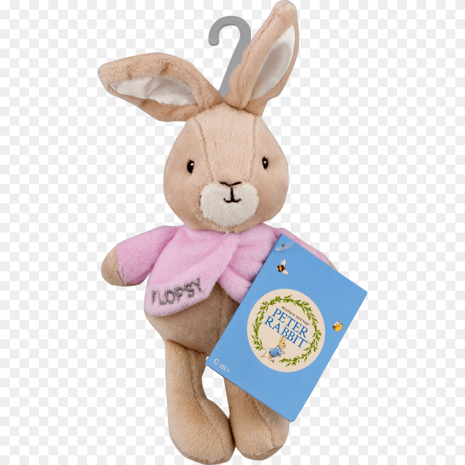 Peter Rabbit Beatrix Potter Flopsy Mini Jingler Ct, Plush, Toy Free Transparent Png