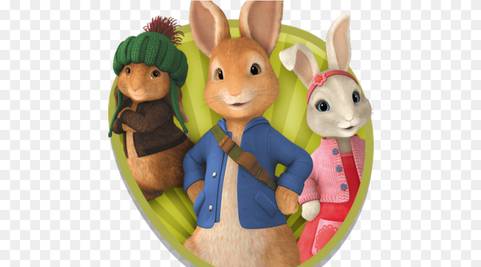 Peter Rabbit Nick Jr With Cbeebies Peter Rabbit Birthday, Animal, Toy, Mammal, Doll Png Image