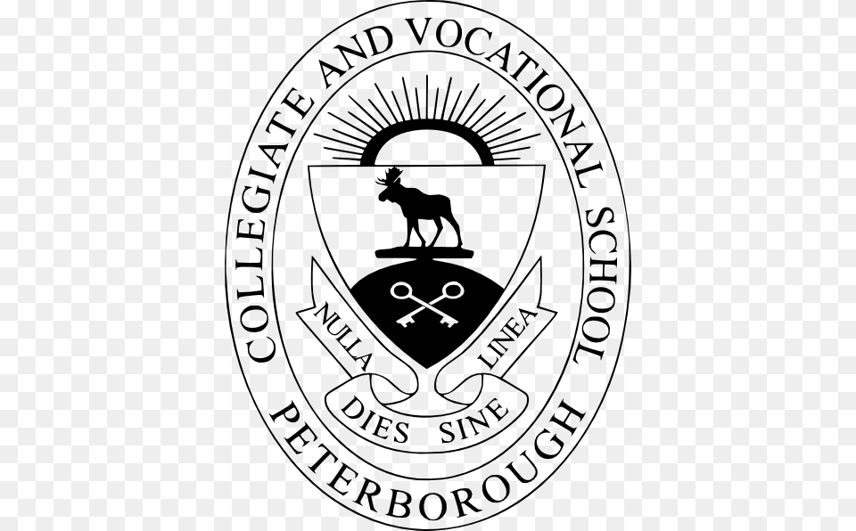 Peterborough Collegiate And Vocational School, Badge, Logo, Symbol, Emblem Free Transparent Png