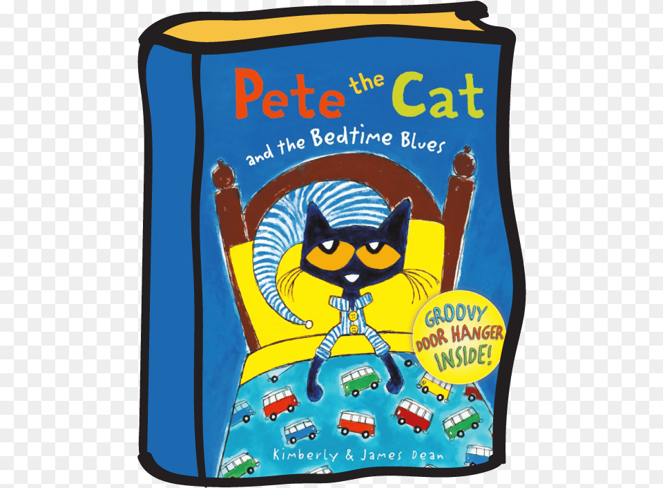 Petethecat Bedtimeblues Childrensbook Pete The Cat Books, Machine, Wheel, Animal, Mammal Free Transparent Png