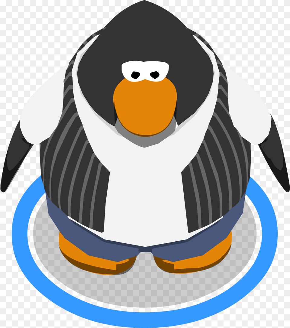 Petey K S Black Vest And Jeans Ig Club Penguin Penguin Sprite, Animal, Bird, Fish, Sea Life Free Transparent Png