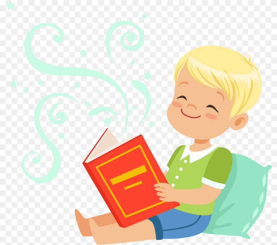 Petit Garcon Assis Dessin, Person, Reading, Book, Publication Free Transparent Png