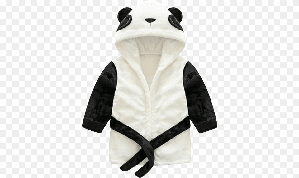 Petite Bello Bathrobe 2t Baby Panda Bathrobe Panda Pyjama For Girls, Clothing, Fashion, Robe, Hood Free Png