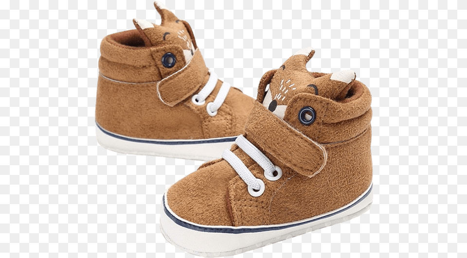 Petite Bello Footwear Brown 12 18 Months Baby Fox Toddler Baby Girl Boy Hight Cut Crib Shoes Anti Slip, Clothing, Shoe, Sneaker Free Png Download