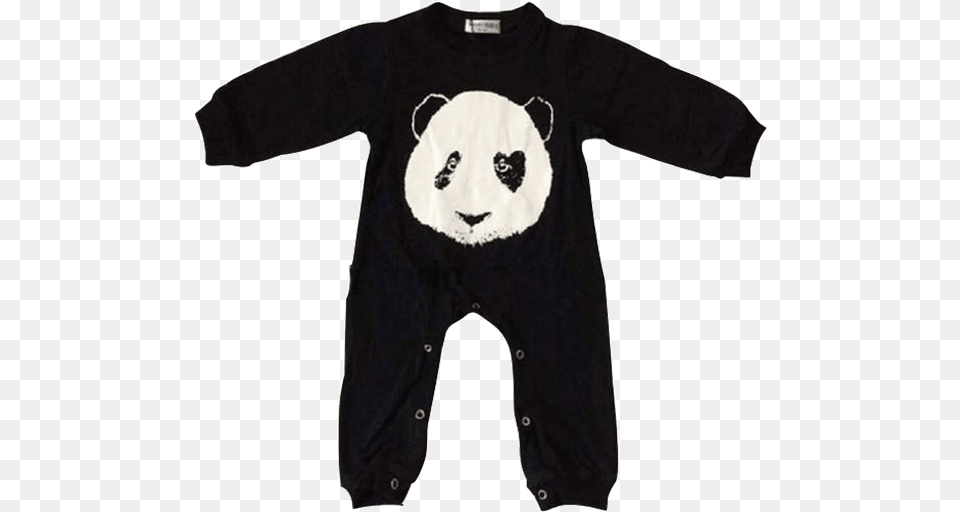 Petite Bello Romper 9 12 Months Baby Panda Romper Panda, Clothing, T-shirt, Animal, Bear Free Png