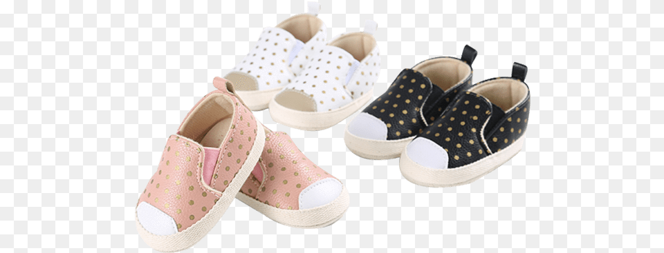 Petite Bello Shoes Gold Polka Dot Shoes Slip On Shoe, Clothing, Footwear, Sneaker, Pattern Free Png