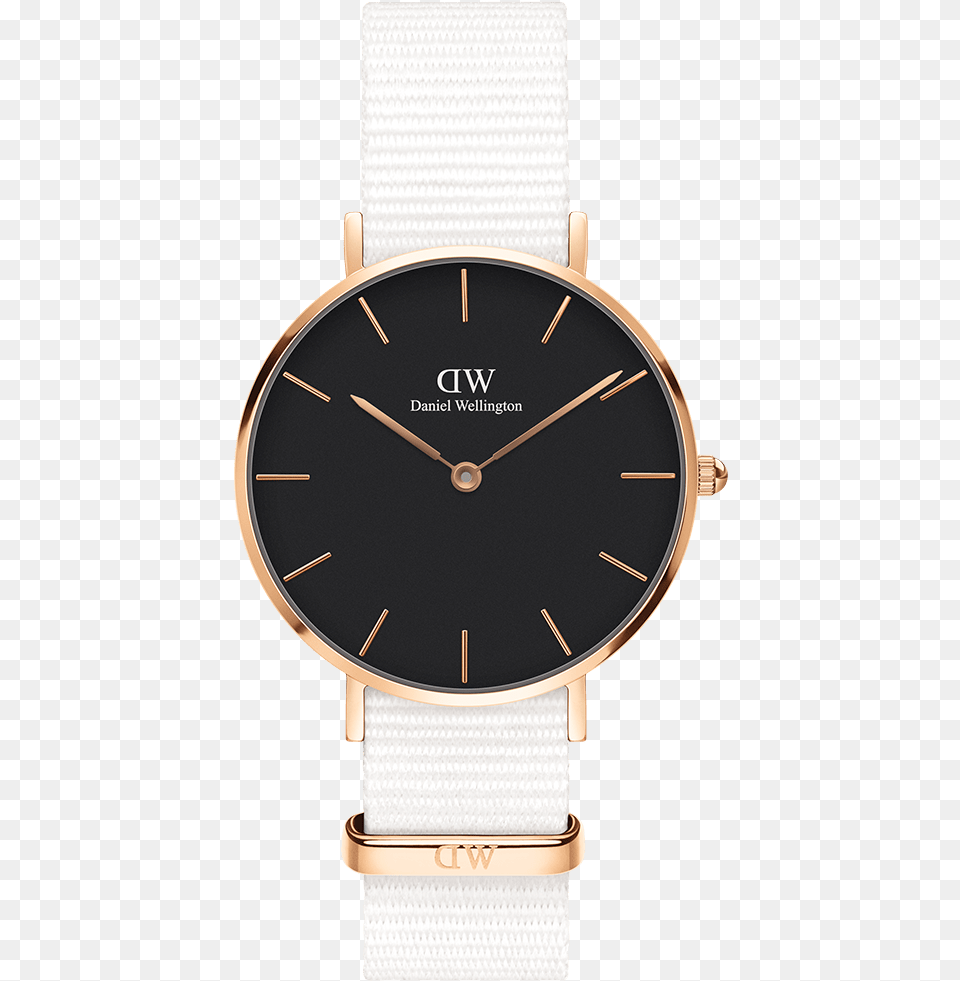 Petite Dover 32 Rose Gold Dw Watch Ladies, Arm, Body Part, Person, Wristwatch Png Image