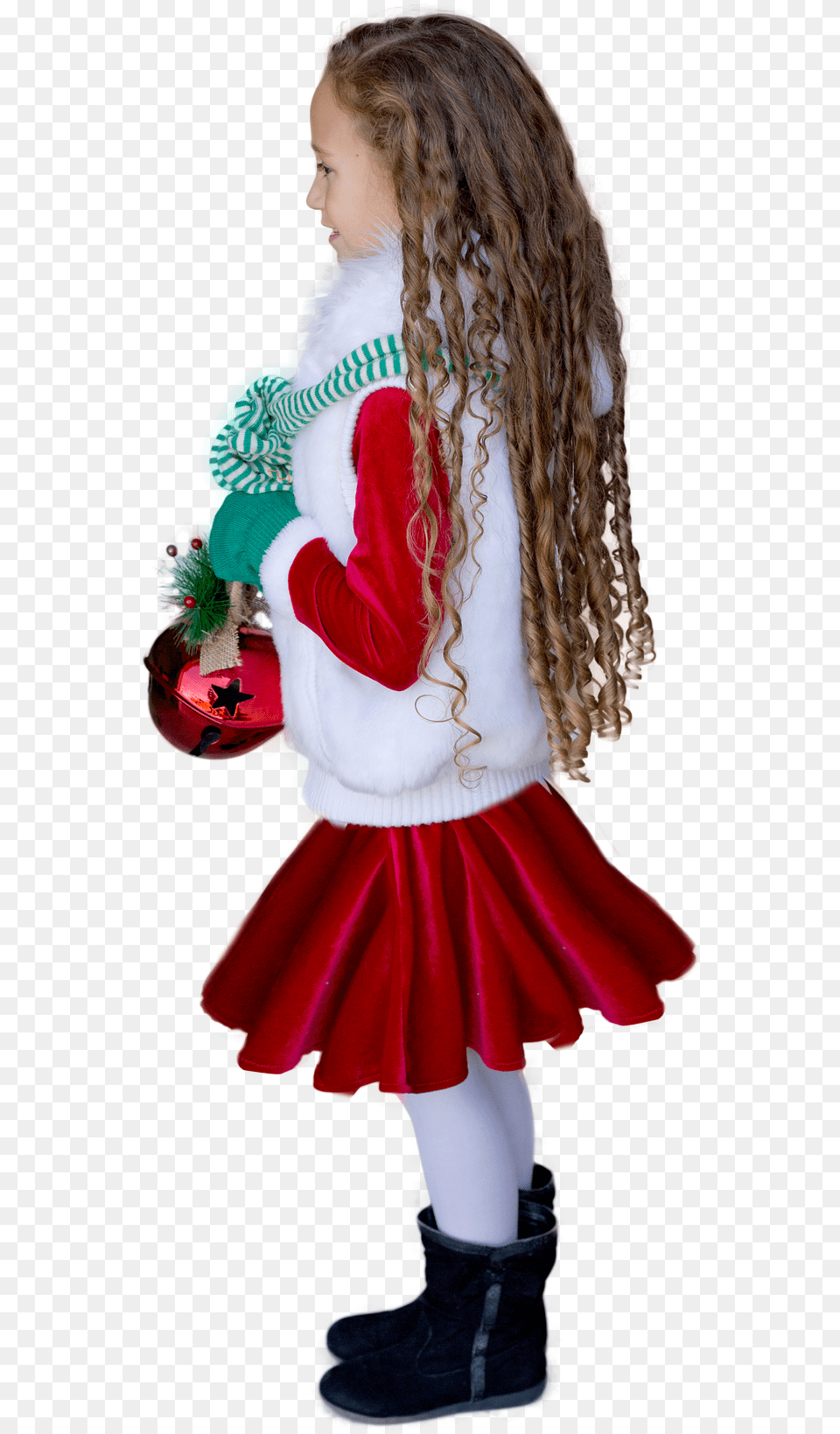 Petite Fille Noel, Skirt, Clothing, Costume, Person Png