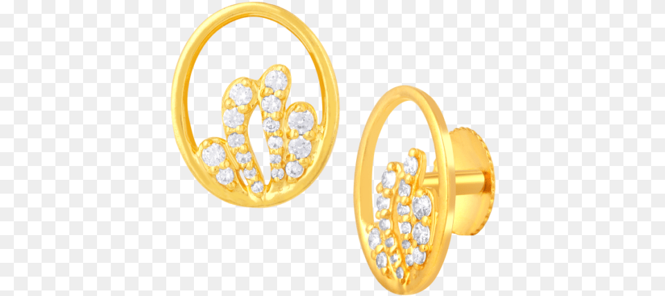 Petite Lines Gold Earring Manufacturer In Delhi India By Ring, Accessories, Jewelry, Diamond, Gemstone Free Png